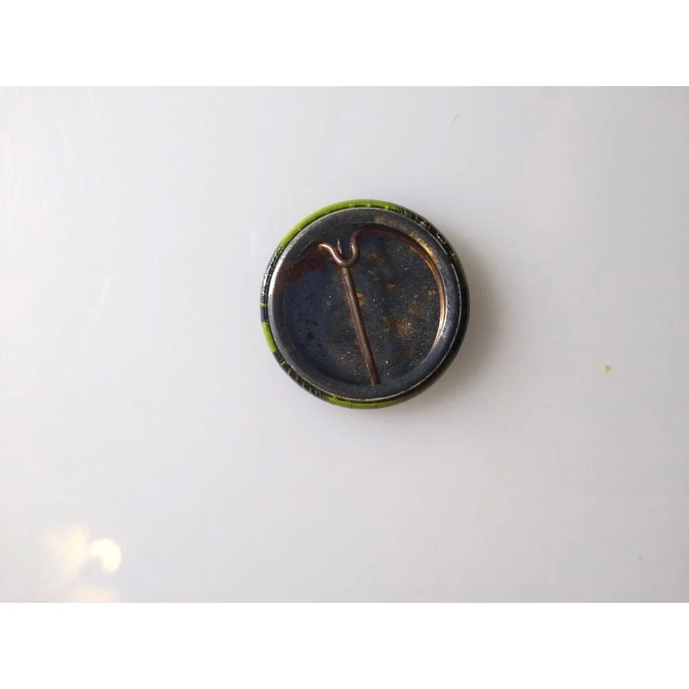 Sugarcult Badge Pinback Button Original Vintage Rock Music Pin Green Black 1